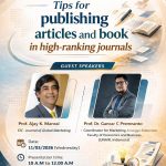 Workshop “Tips for Publishing Articles and Book in High-Ranking Journals” (11/03/2026)